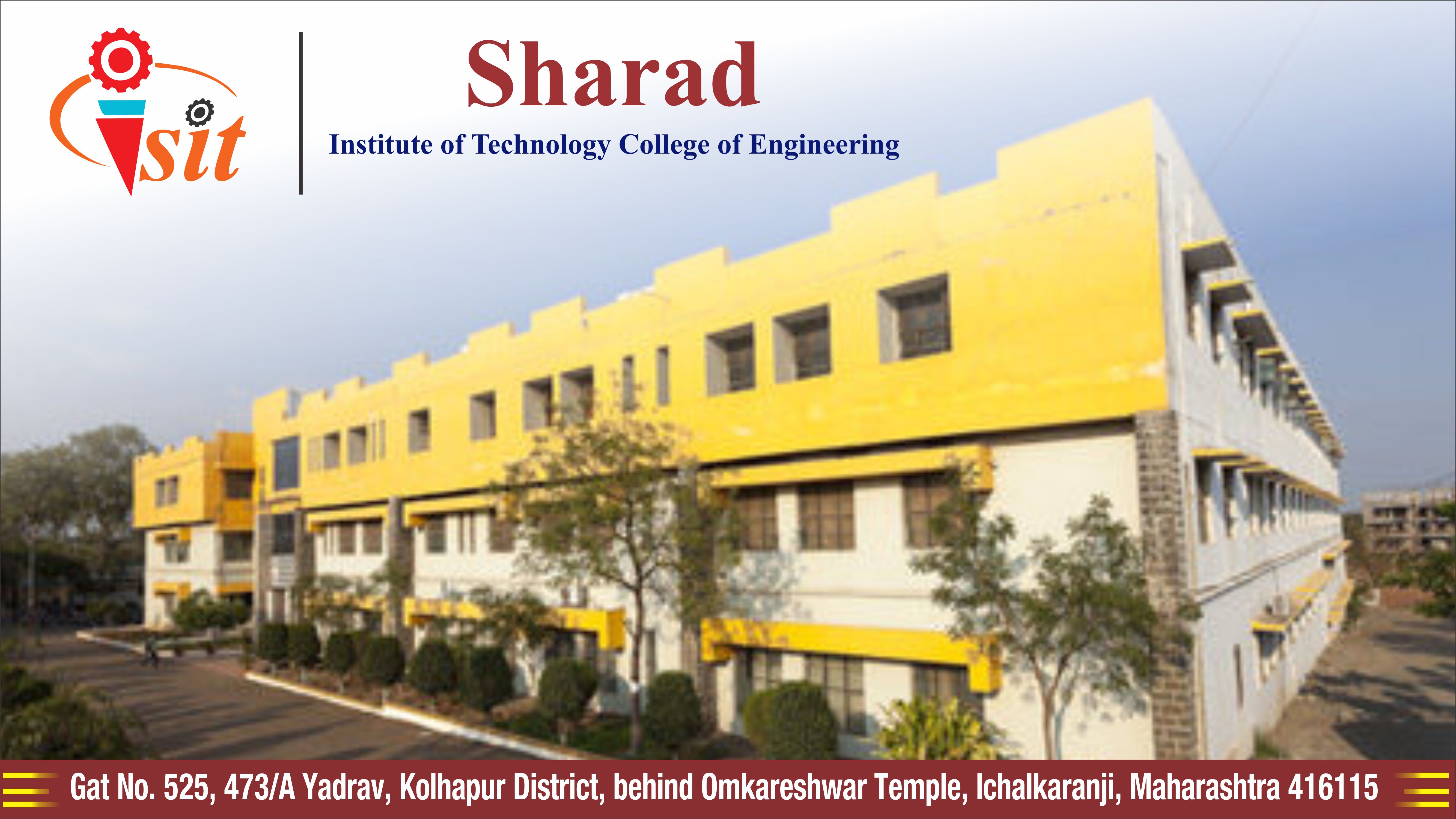 out side view of Sharad Institute of Technology College of Engineering